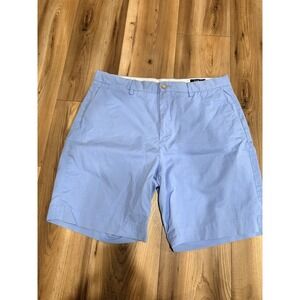 Polo Ralph Lauren Stretch Classic Fit Men's 35 Blue Chino Shorts Golf 9" Inseam